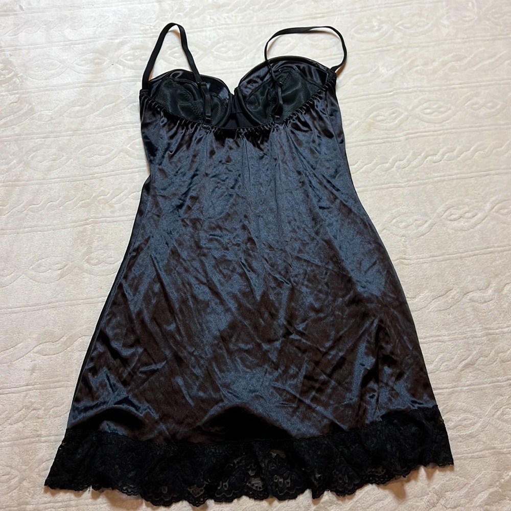 Vintage Victorias‎ Secret Slip dress black medium - Picture 5 of 9